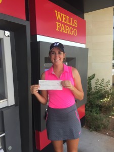  Fun on Friday -- Depositing my first check as a professional!